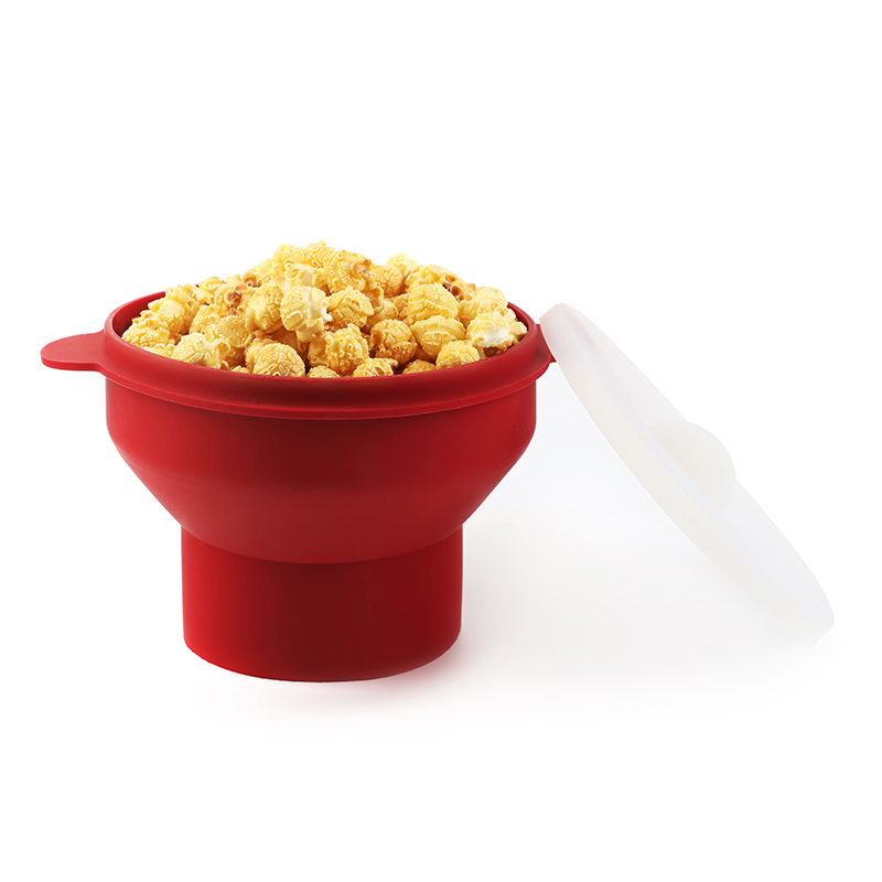 2L silicone popcorn bucket