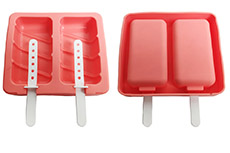 2-piece revolving popsicle mold