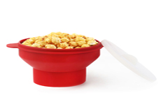 RF6500 2L silicone folding popcorn bucket