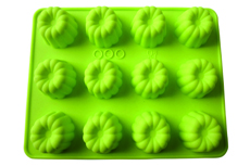 12 hole flower shaped chocolate mold