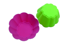 Floral small baking cup