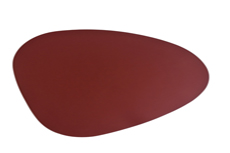 Triangle oval dining mat large size