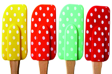 Silicone butter scraper