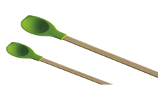 Small salad spoon, medium salad spoon