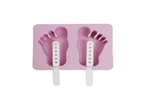 Popsicle mold with feet