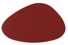 Triangle oval table mat small